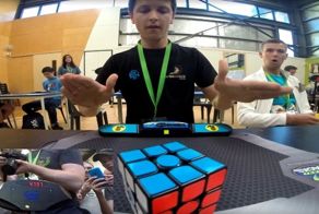 Студент из Австралии собрал кубик Рубика за 4,73 секунды и установил новый мировой рекорд