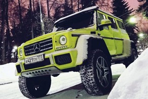 Mercedes-Benz G500 4×4 Squared - "Такой автомобиль с завода не выходил"
