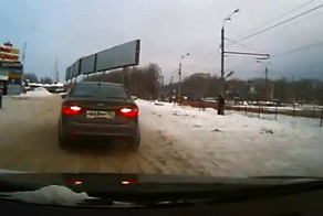 Очень глупое ДТП