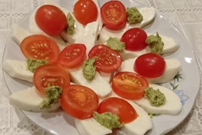 Моцарелла, первый блин