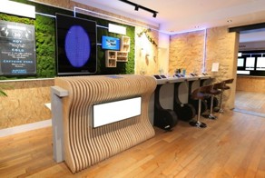 В кафе Nissan можно расплачиваться электроэнергией