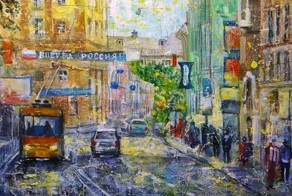 Потрясающие пейзажи московского художника Дарьи Воробьевой