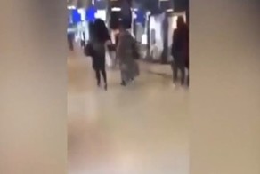 Шокирующее нападение мигранта на женщину в торговом центре