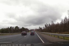 Авария дня. Тролль на Тойоте не дал обогнать