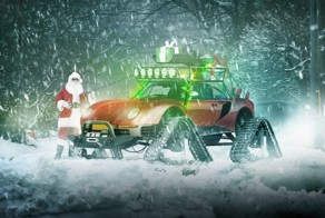 Крутые тачки для Санта-Клауса