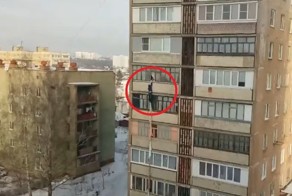 Зрелищный побег из спальни на шестом этаже не удался