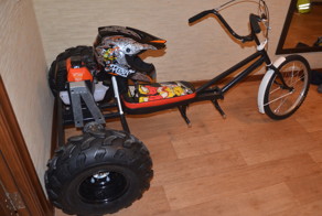 Как мы с детьми трайк смастерили