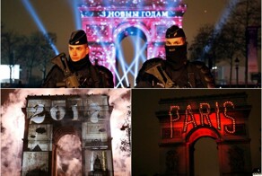 Новогоднее световое шоу в Париже