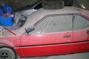 Суперкар BMW M1 - 34 года простоя в гараже