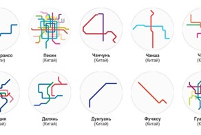 220 миникарт метро городов мира