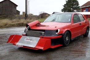 600-сильный Saab для уборки снега