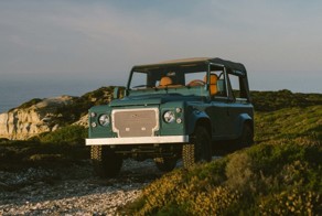 Классический Land Rover с роскошной отделкой