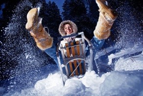 Веселые зимние кадры