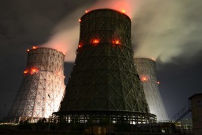 Завораживающие градирни и трубы ТЭЦ