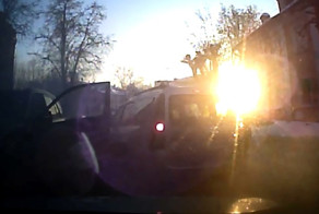 В Рязани взорвался автомобиль в котором ехала девушка