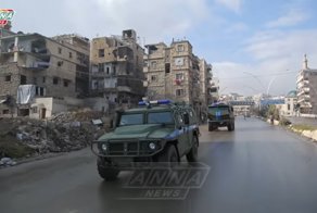 Российская военная полиция в Алеппо.