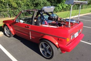 Pontiac в кузове Гольфа кабриолет с турбированным V6