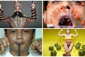 Неординарные и пугающие рекорды Гиннесса