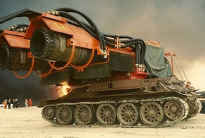 Как работает реактивный пожарный танк