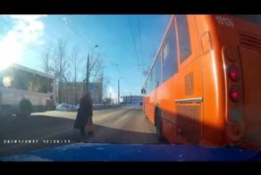 Бабуля спровоцировала ДТП