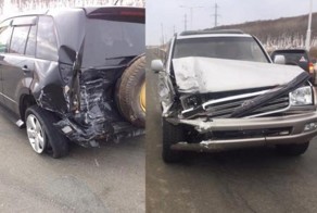 Авария во Владивостоке с участием чиновника