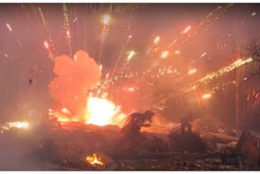 Эпичная война фейерверками