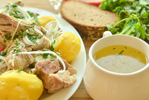 Украинская кухня. Херсонская юшка-по чабански