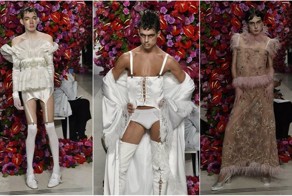 Показ испанского дизайнера на неделе мужской моды в нью-йорке