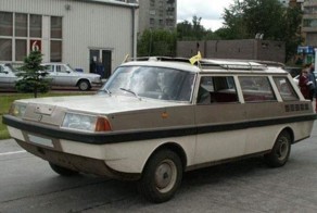 Самодельный автомобиль-амфибия "Ихтиандр"