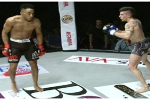 До чего доводят понты: боец MMA поплатился челюстью за танец на ринге