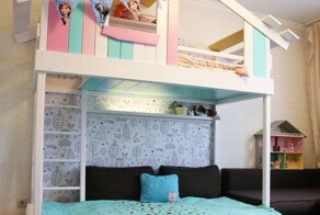 Как построить кровать-домик своими руками