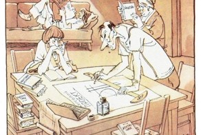 Карикатуры времён СССР