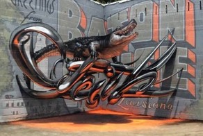 Рисунки 3д и просто рисунки на стенах