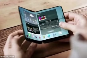 Samsung бросает вызов iPhone 8: корейцы сделали первый гибкий складной смартфон