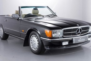 Mercedes-Benz 500SL 1989 года выпуска и почти без пробега