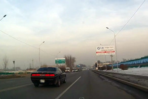 Авария дня. Потерял машину на торможении
