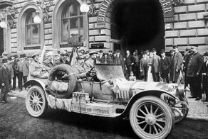 Автопробег на автомобилях “Руссо-Балт” в 1910 году