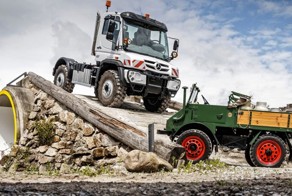 Самые необычные амплуа немецкой "Шишиги" - Mercedes Unimog