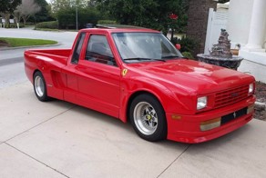 Американец сделал пикап Toyota в стиле Ferrari