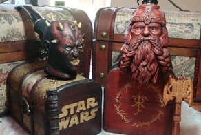 Трубки ручной работы в виде известных персонажей кино (и не только)