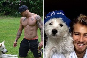 Горячий Instagram с симпатичными парнями и пёсиками
