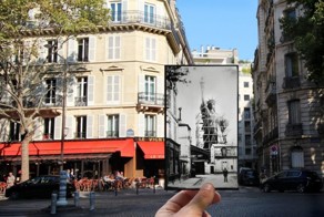 Художник Жюльен Кнез показал как изменился Париж за 100 лет