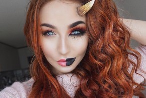 Примеры фантастически жуткого макияжа