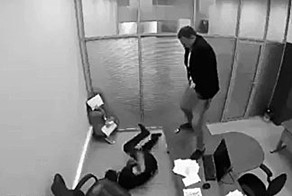 Вспышка гнева офисного работника