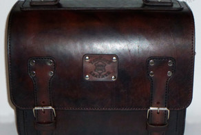 Портфель из толстой кожи. Мастер-класс