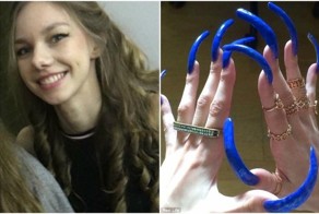 Немецкая школьница 3 года не стригла ногти и очень гордится результатом