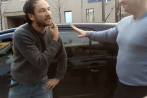 Безумный итальянец в центре Москвы