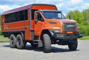 Yовый вахтовый автобус "Урал-Next" КАВЗ