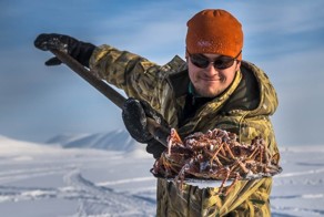 Как ловят крабов на Чукотке