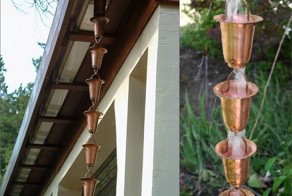 Необычные и прикольные водостоки